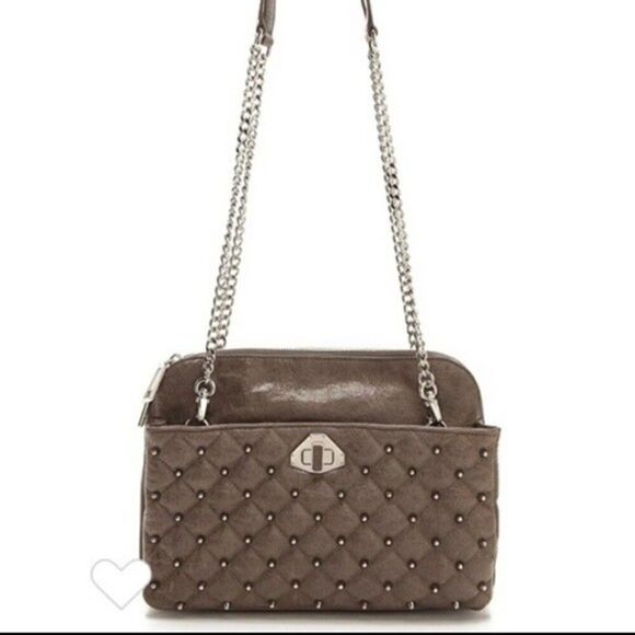 Rebecca Minkoff greenish turquoise Diamond Quilt and Stud Mikey Bag - Picture 11 of 12